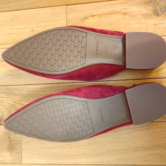 Pink/purple Birdie Swan mule flats, size 8.5 - Picture 4 of 10